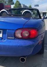 Mazda MX-5 NB Novus Sportuitlaat