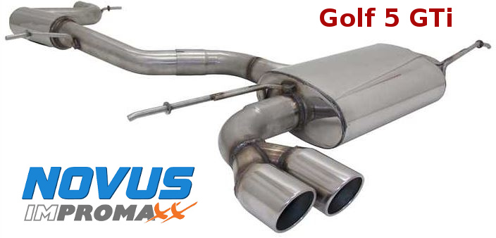 Golf 5 Uitlaat Systeem Groep A Novus