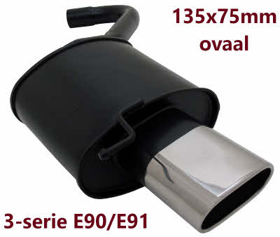 BMW 3-serie E90 / E91 Sportuitlaat Opruiming
