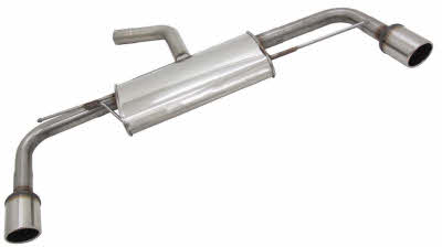 Scirocco 3 RVS Sportuitlaat 90mm Duplex
